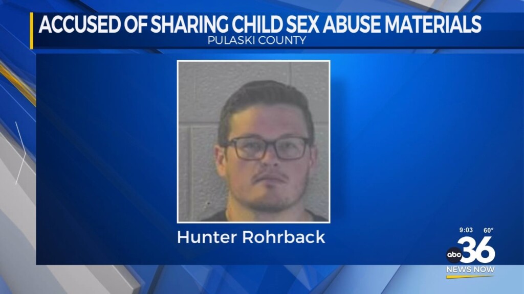 Man Accused Of Sharing Child Sex Abuse Materials