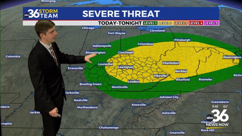 Warm Start To Monday Ahead Of Strong To Severe Storm Risk