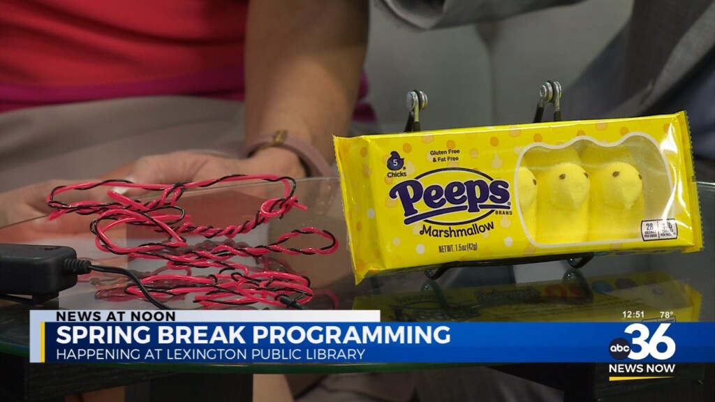 Get Excited For Spring Break Programing Out At The Lexington Public Library