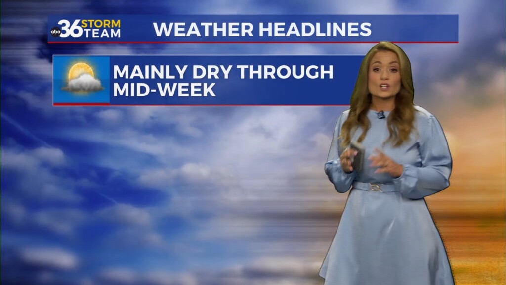 Brief Chance For Rain Tonight And Temps Sink To The Mid 20s