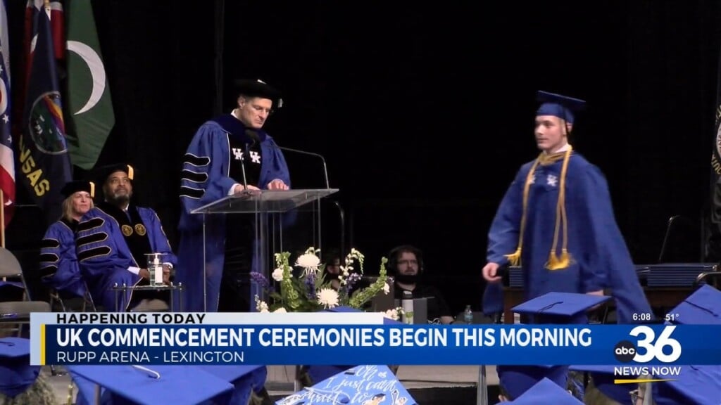 Commencement Ceremonies Scheduled For Uk Graduates