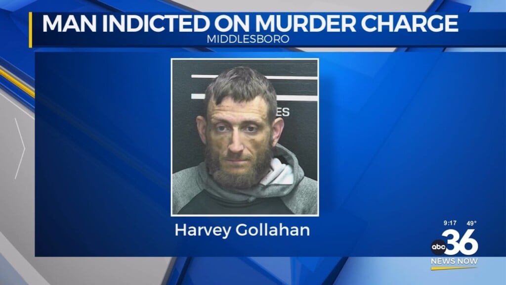 Middlesboro Man Indicted On Murder Charge