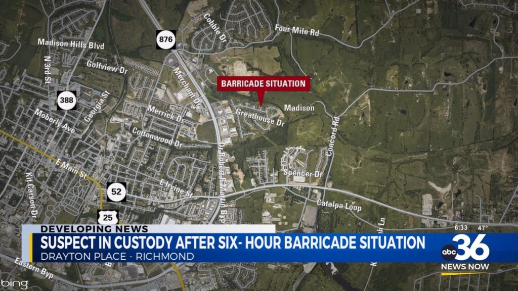 Man Arrested After Six Hour Barricade Situation
