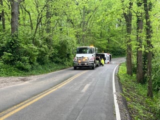 Delong Crash Scene