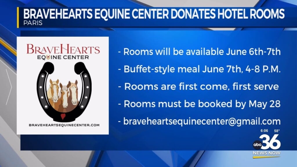 Bravehearts Equine Center Donates Hotel Rooms To Tornado Victims