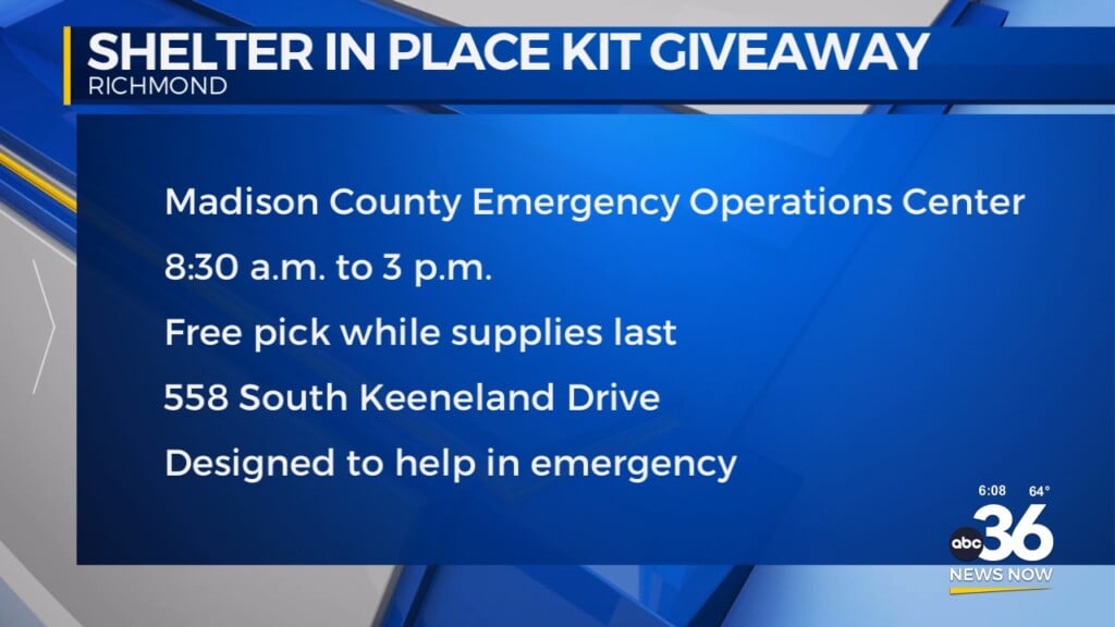 Shelter In Place Kit Giveaway Happening