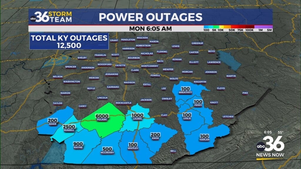 Thousands Still Without Power Across The Commonwealth