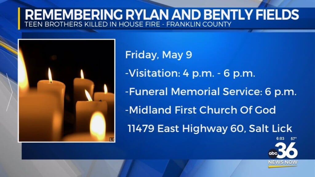 Memorial, Funeral Service For Brothers Killed In Fire