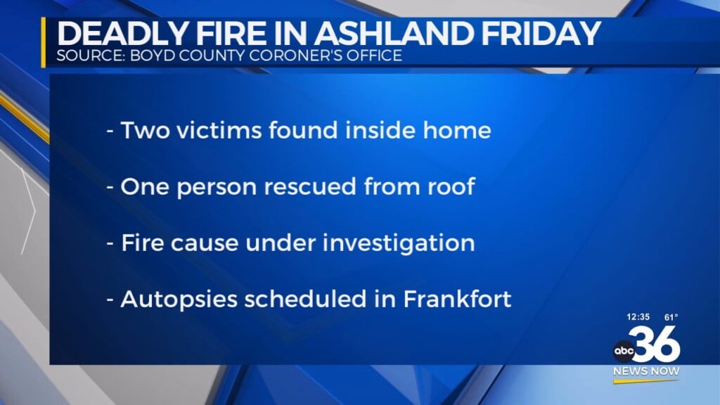 Deadly Ashland Fire Claims Two Lives