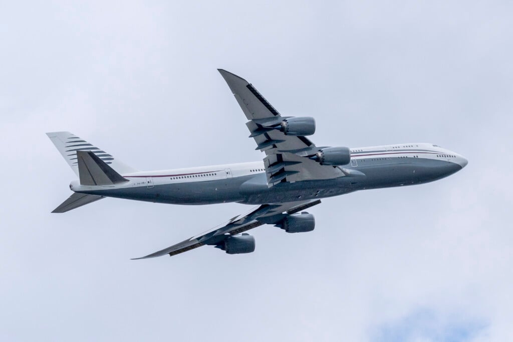 Trump Qatar Plane