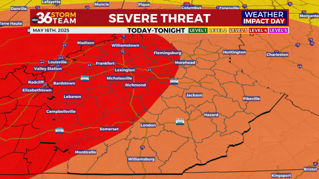 May 16th Severe Threat