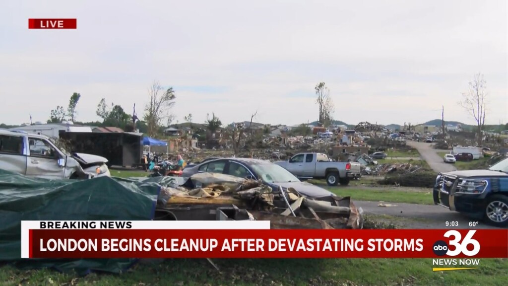 London Begins Cleanup After Devastating Storms
