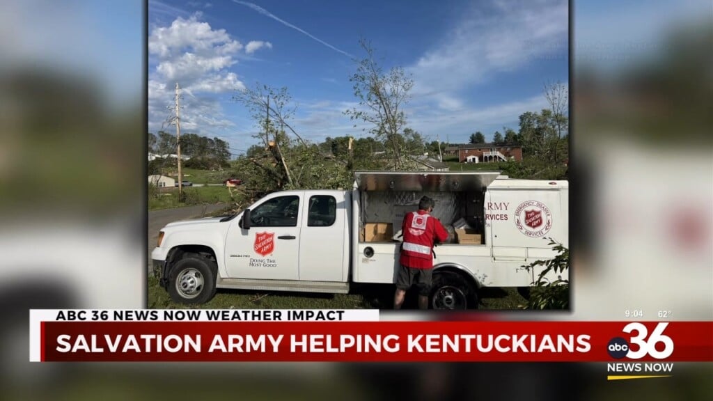 Salvation Army Is Out Helping Kentuckians