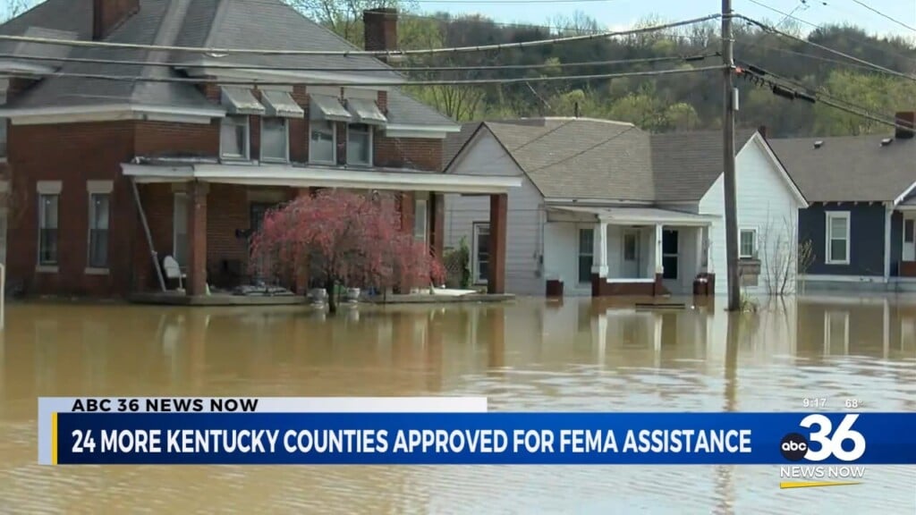 24 More Kentucky Counties Get F.e.m.a. Assistance