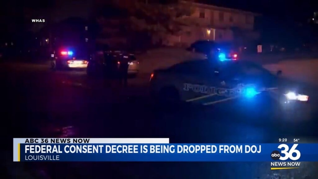 Louisville Metro Police Dept's Federal Consent Degree Dropped
