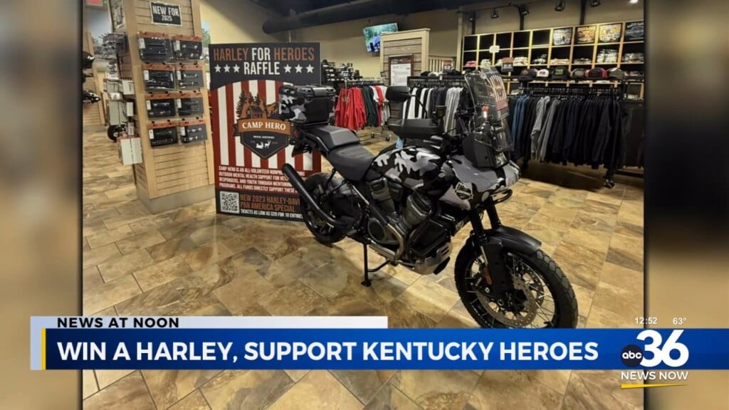 Camp Hero And Harley Davidson Join For Harley For Heroes Raffle
