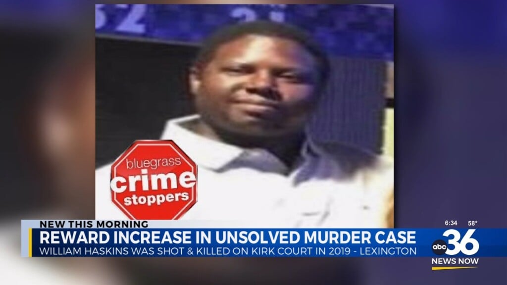 Reward Increased For Unsolved Haskins Murder Case