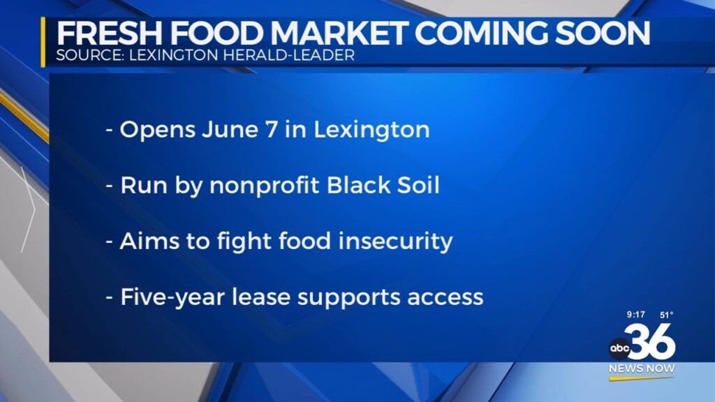 Fresh Food Market Coming Soon To Georgetown Street Neighborhood