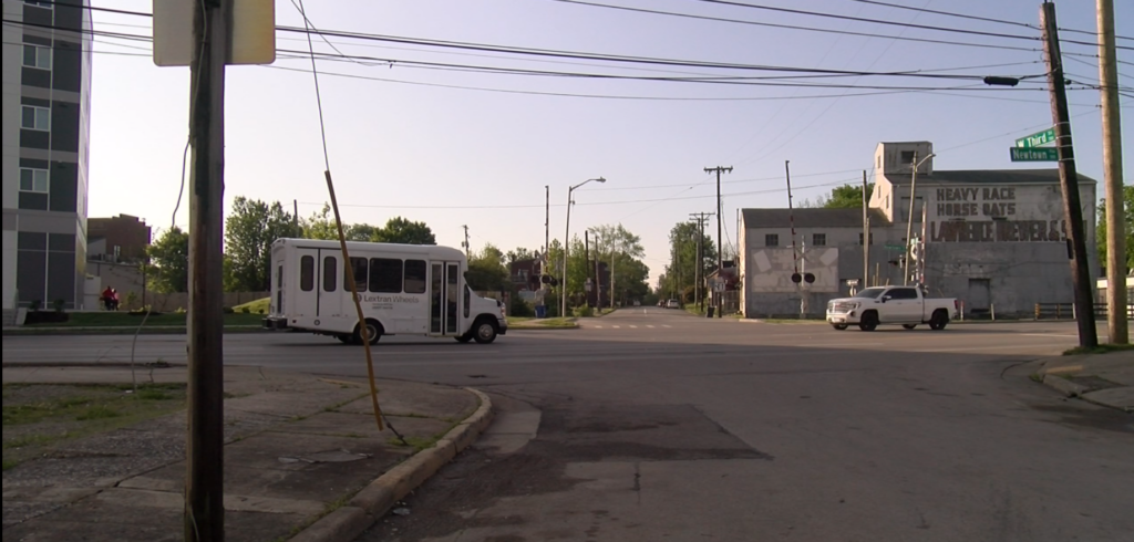 Newtown Pike Shooting Scene
