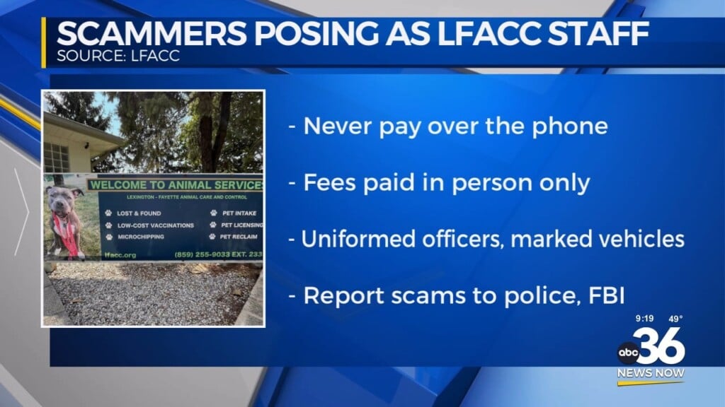 Scammers Posing As L.f.a.c.c Staff