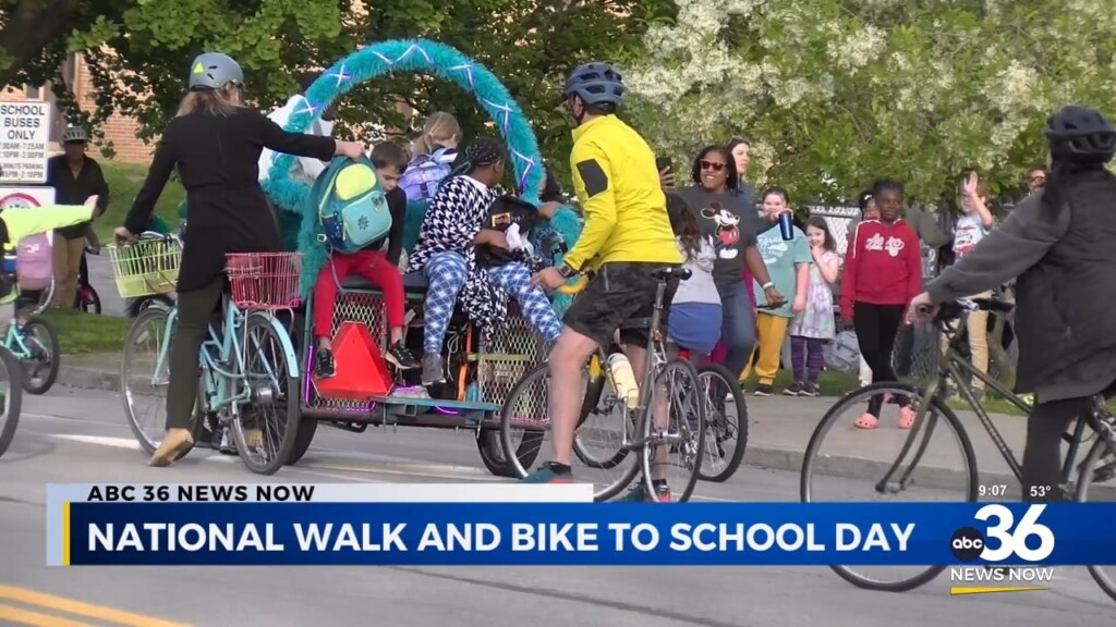 Ashland Elementary Celebrates National Bike And Walk To School Day