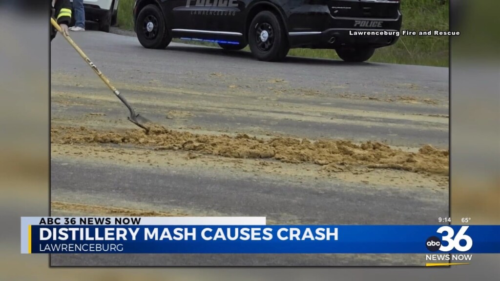 Distillery Mash Causes Crash In Lawrenceburg