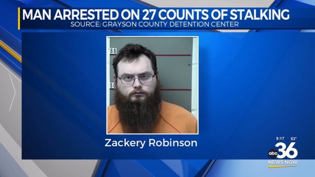 Grayson County Man Arrested On 27 Counts Of Stalking