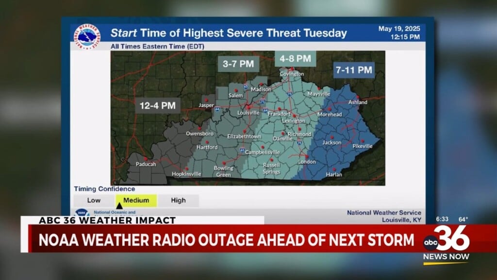 Gov. Beshear Warns Of N.o.a.a. Weather Radio Outage
