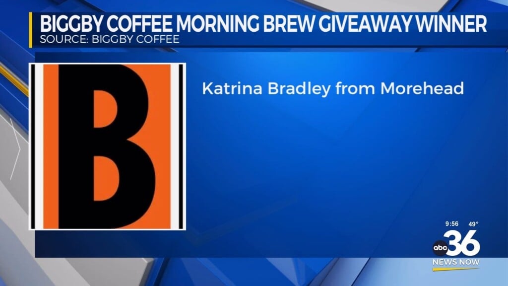 Biggby Coffee Winner Katrina Bradley