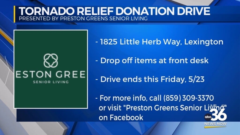 Preston Greens Senior Living Accepting Donations After Deadly Tornadoes