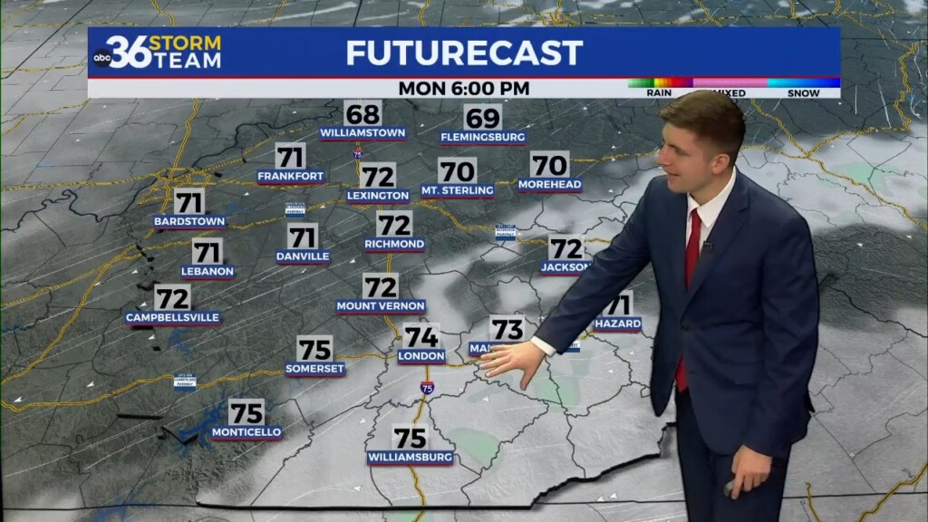 Mainly Dry Memorial Day Ahead Of A Rainy Tuesday Forecast