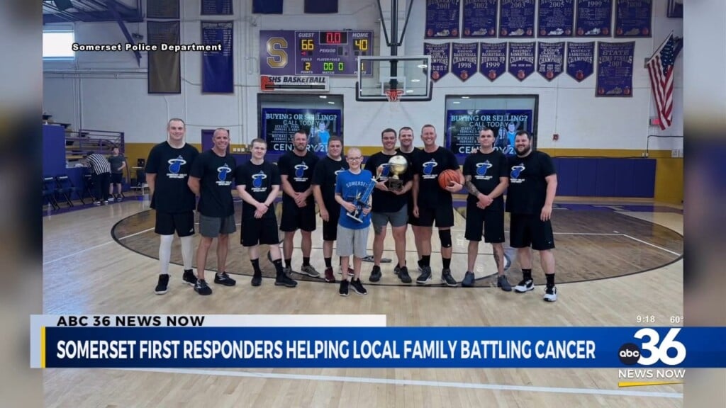Somerset First Responders Help A Local Family Battling Cancer