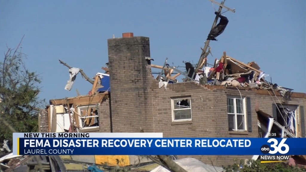 Laurel County Fema Disaster Recovery Center Relocated
