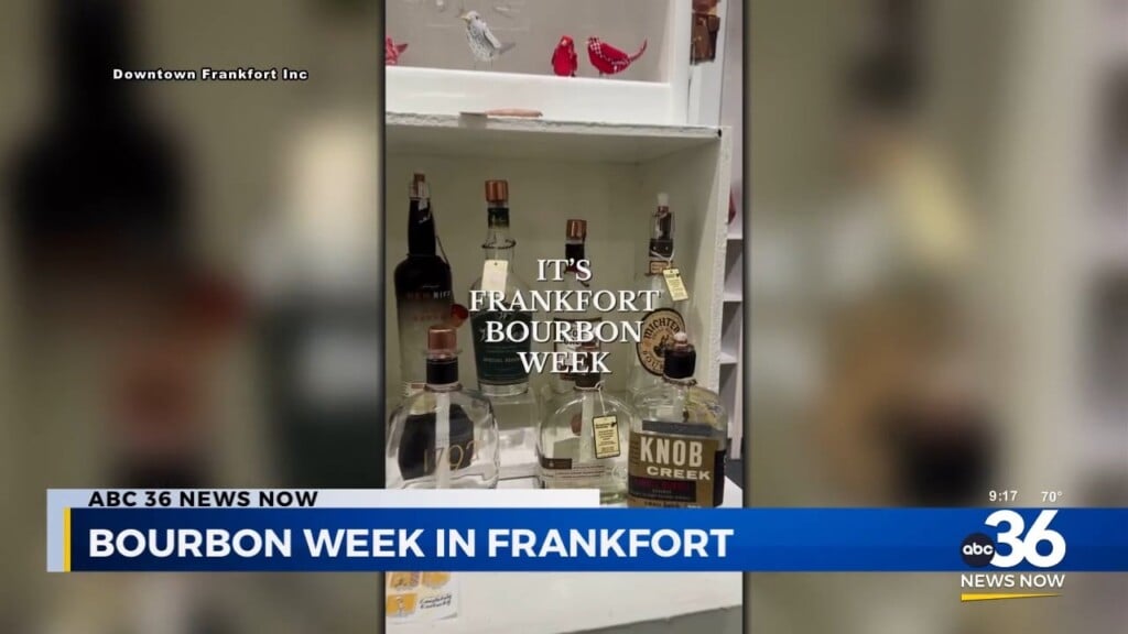 It's Bourbon Week In Frankfort