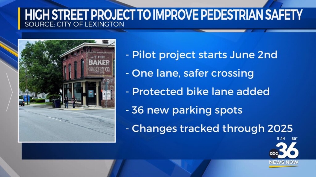 High Street Project To Improve Pedestrian Safety