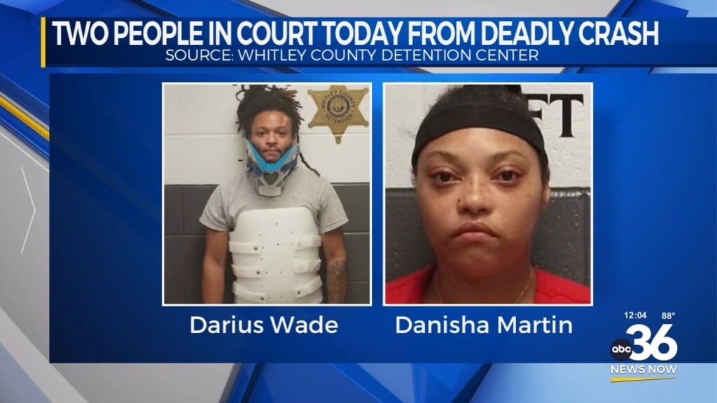 Two People In Court For Deadly Crash On I 75 In Whitley County
