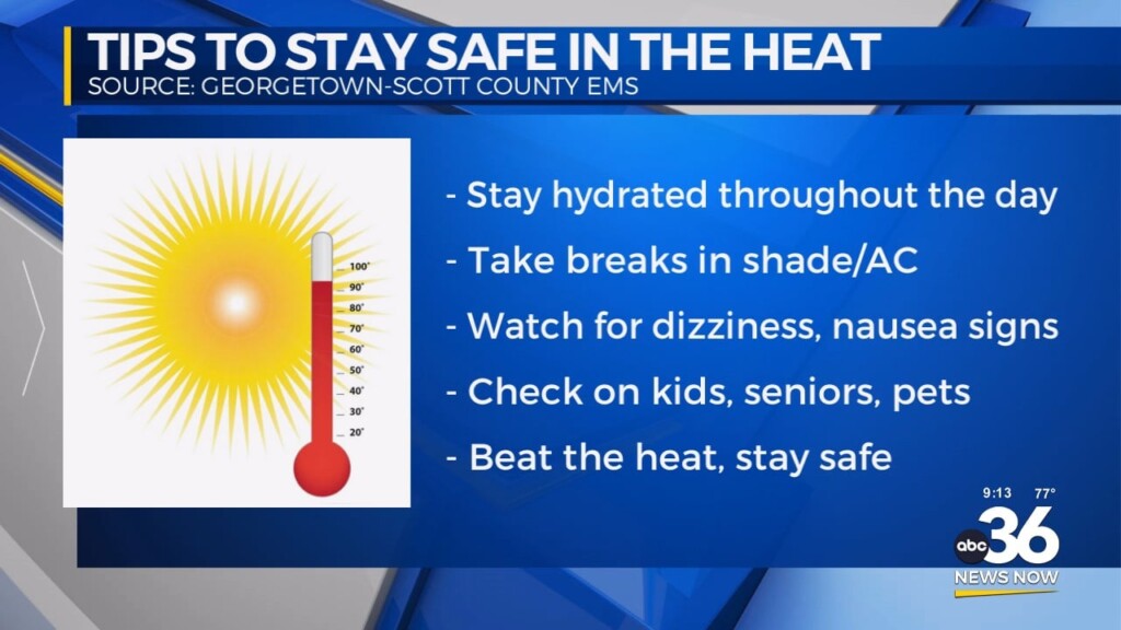 Tips To Stay Safe In The Heat
