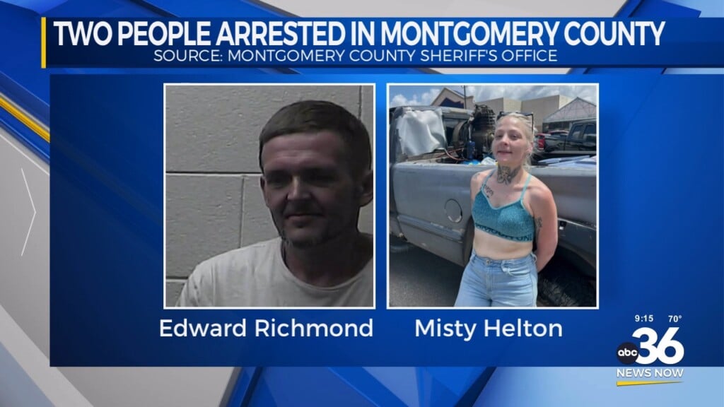 Two People Arrested In Montgomery County