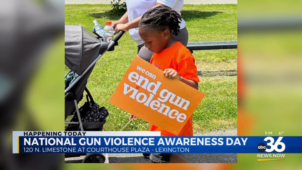 Lexington Community Set To Rally Against Gun Violence