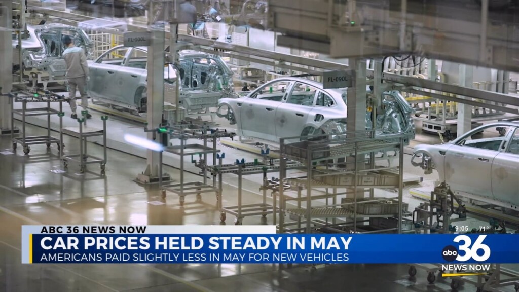 Car Prices Held Steady In May
