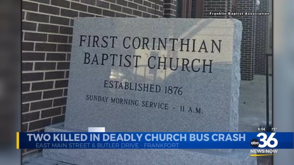 Franklin County 1st Corinthian Baptist Church Bus Crash