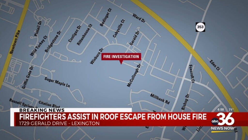 Lexington Firefighters Battle Two Overnight House Fires