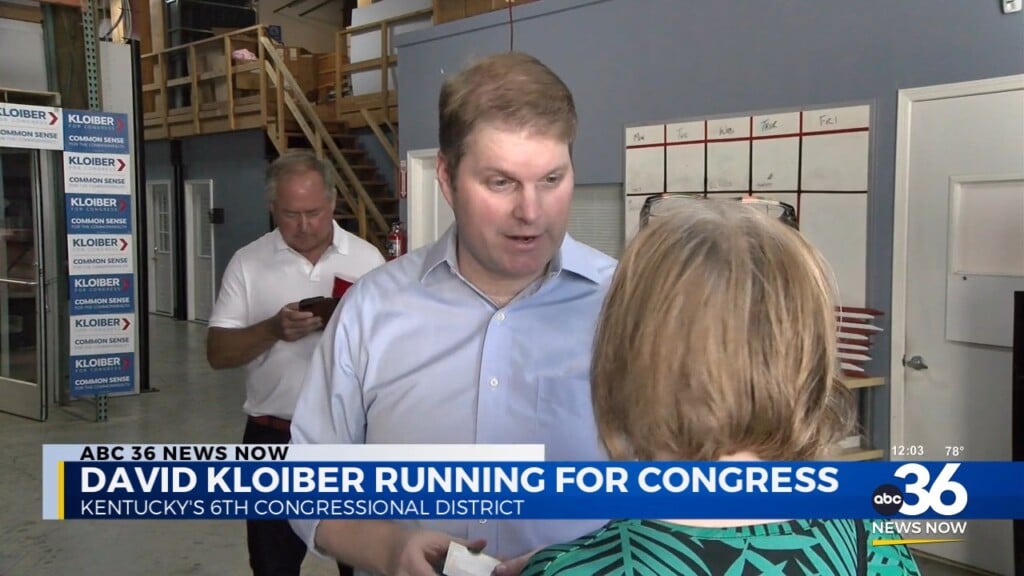 David Kloiber Is Running For Congress