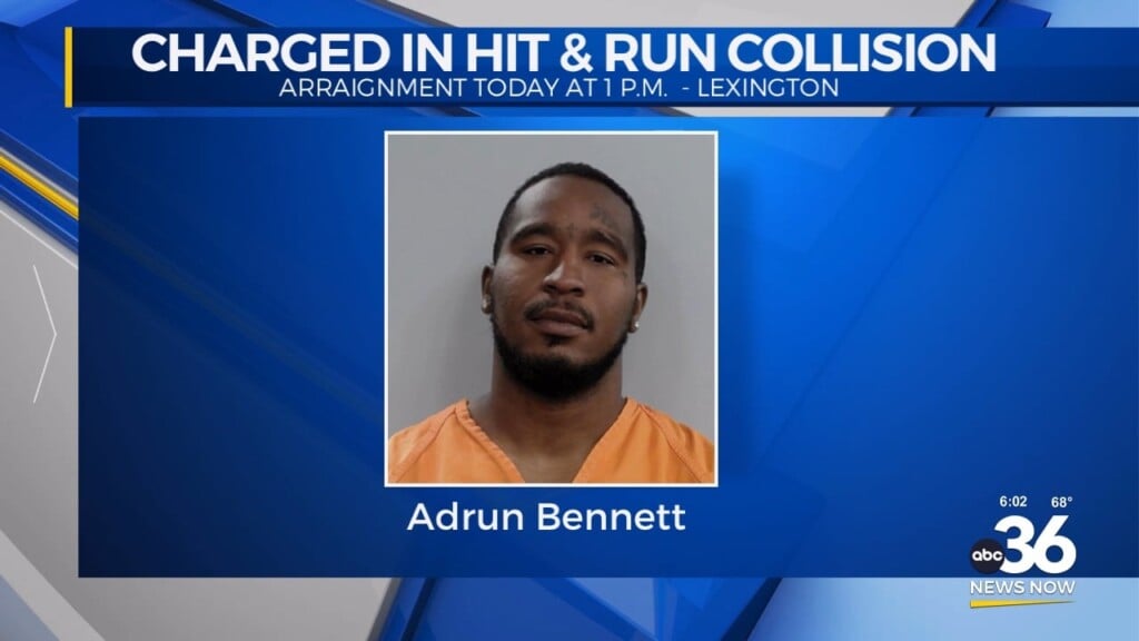 Man Charged In Lexington Hit And Run Due In Court