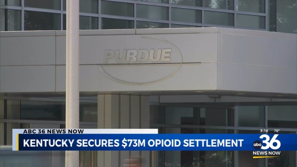 Kentucky Secures $73m Opioid Settlement
