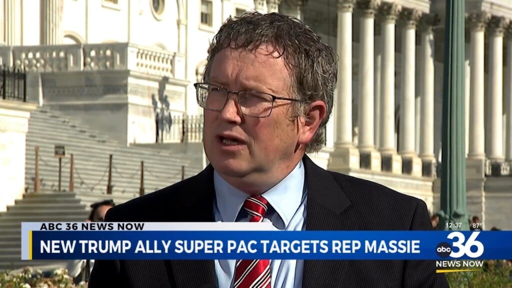 Trump Ally Superpac Targets Kentucky's Rep. Thomas Massie