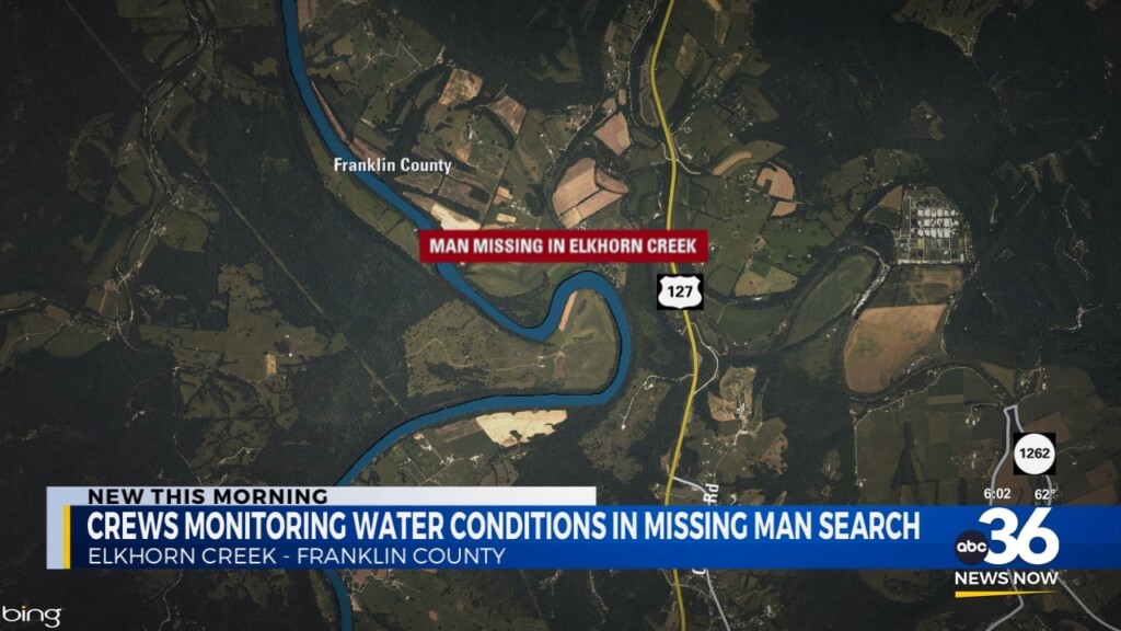High Water Levels Hinder Search For Man Who Went Missing In Franklin County