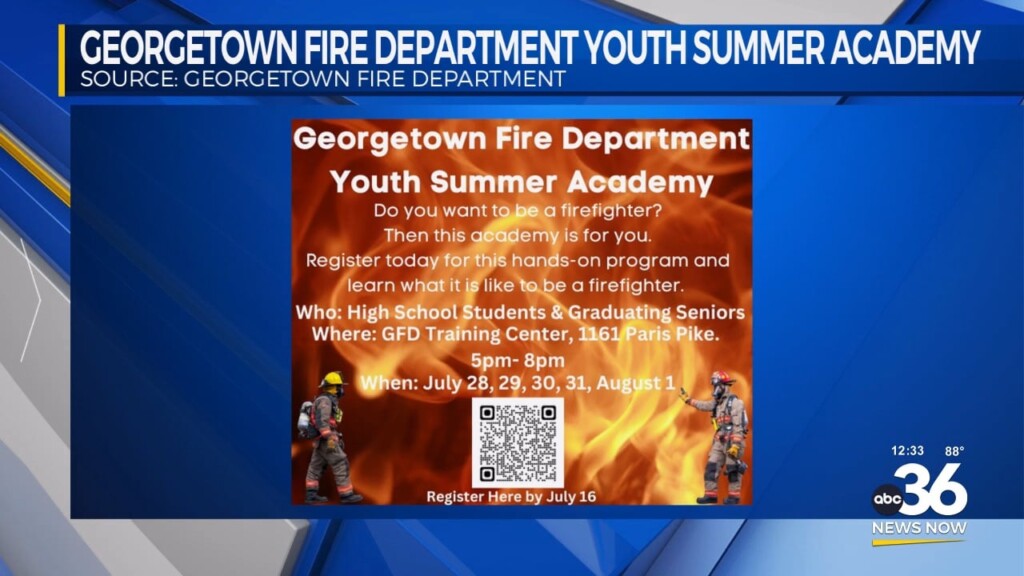 Georgetown Fire Department Youth Summer Academy