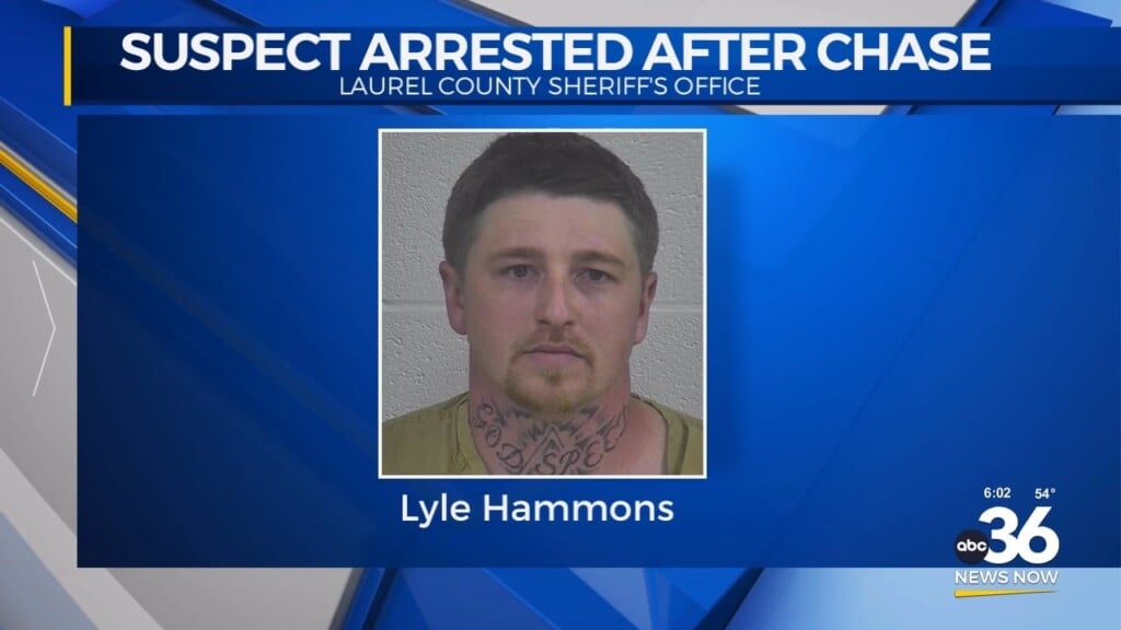 Man Arrested After Leading Police On Chase In Laurel County