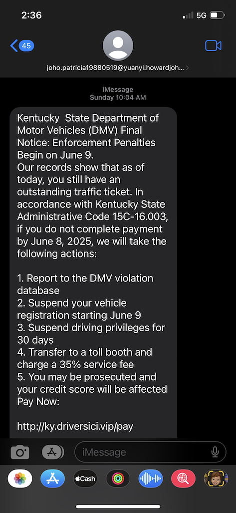 Officials warn of DMV scam